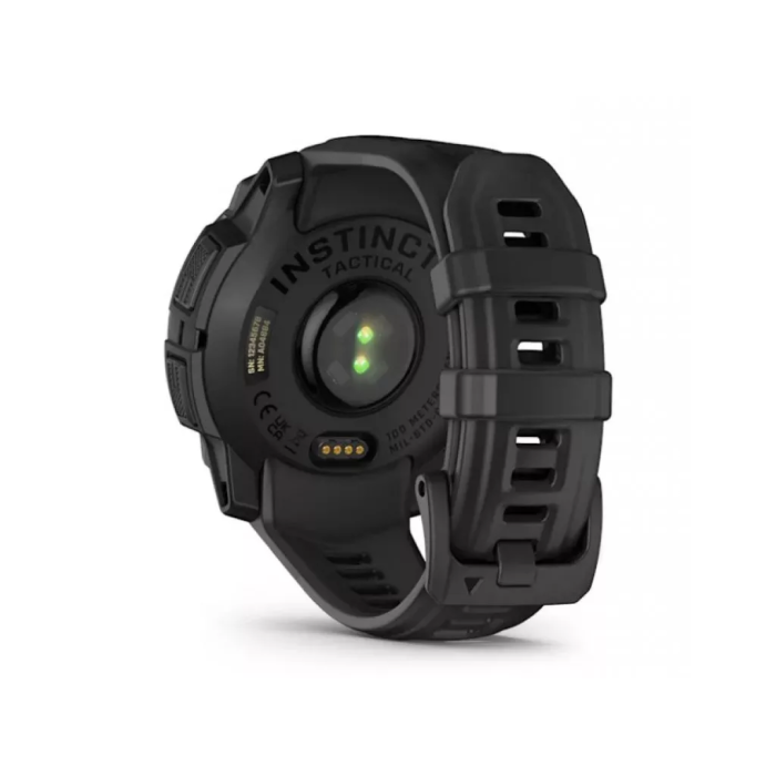 Смарт-годинник Garmin Instinct 3 45mm Solar Tactical Edition Black with Black Band (010-02934-50/90)