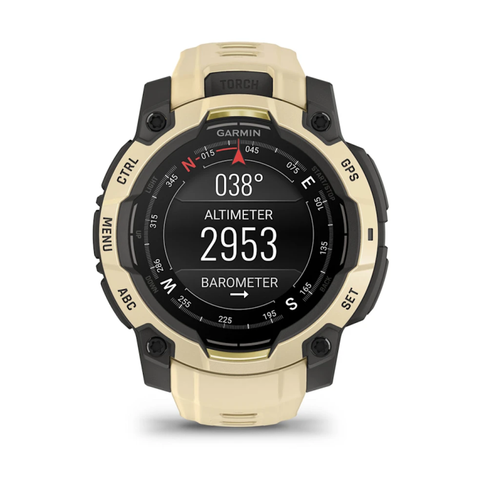Смарт-годинник Garmin Instinct 3 45mm AMOLED Citrine with Citrine Band (010-02936-02)