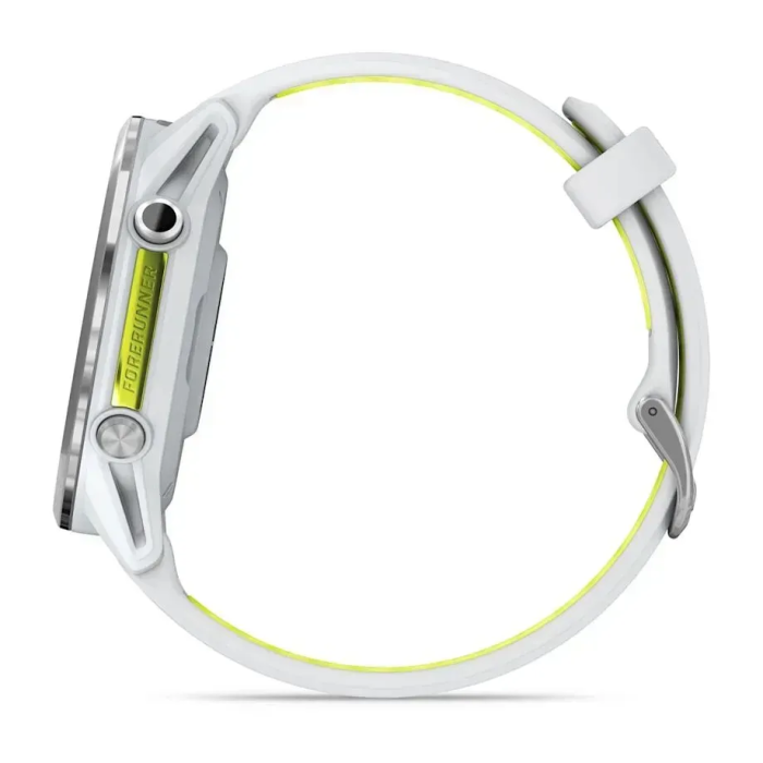 Смарт-годинник Garmin Forerunner 970 Titanium w. Whitestone Case and Whitestone/T. Amp Yellow Band (010-02969-01/11/61)