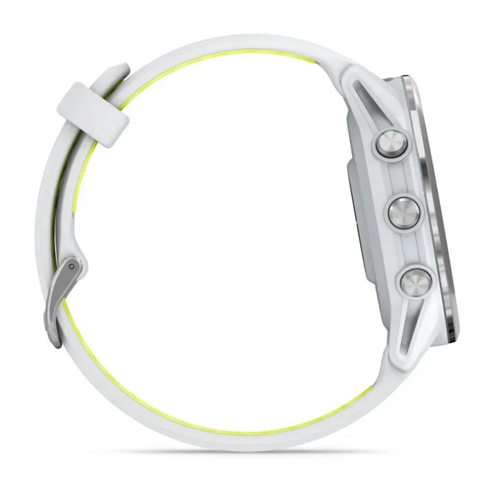 Смарт-годинник Garmin Forerunner 970 Titanium w. Whitestone Case and Whitestone/T. Amp Yellow Band (010-02969-01/11/61)