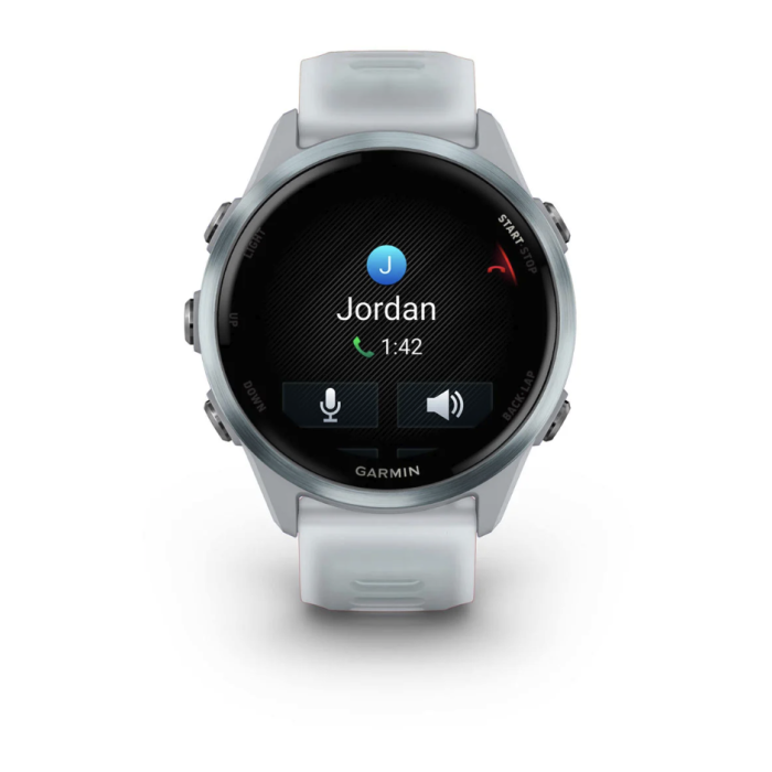 Смарт-годинник Garmin Forerunner 570 42mm Cloud Blue Aluminum w. Translucent Whitestone/Cloud Blue Band (010-02970-01/41)