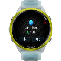 Смарт-годинник Garmin Forerunner 570 47mm Amp Yellow Aluminum w. Translucent Whitestone/Turquoise Band (010-02971-01)