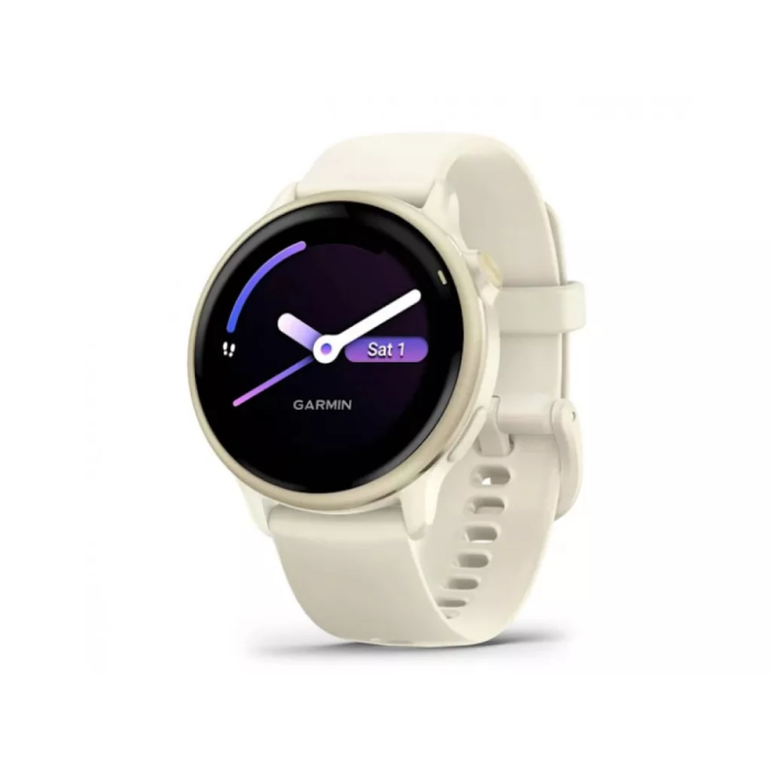 Смарт-годинник Garmin Vivoactive 6 Lunar Gold with Bone Band (010-02985-01/41)