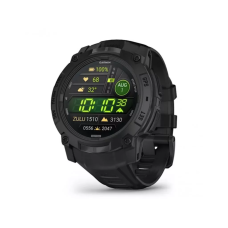 Смарт-годинник Garmin Instinct 3 50mm AMOLED Tactical Edition Black with Black Band (010-03020-50/90)