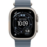 Смарт-часы Apple Watch Ultra 3 GPS + Cellular 49mm Natural Tit. Case w. Anchor Blue Ocean Band (MEWH4)