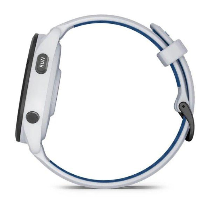 Смарт-годинник Garmin Forerunner 265 Black Bezel w. Whitestone Case and Whitestone/Tidal Blue S. Band (010-02810-01/11/51)