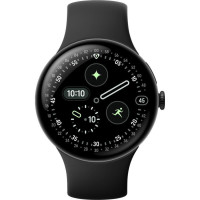 Смарт-часы Google Pixel Watch 4 41mm Wi-Fi Matte Black Aluminum case / Obsidian Active Band