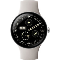 Смарт-часы Google Pixel Watch 4 41mm Wi-Fi Polished Silver Aluminum case / Porcelain Active Band