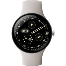 Смарт-годинник Google Pixel Watch 4 41mm Wi-Fi Polished Silver Aluminum case / Porcelain Active Band