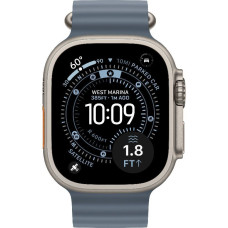Смарт-годинник Apple Watch Ultra 3 GPS + Cellular 49mm Natural Tit. Case w. Anchor Blue Ocean Band (MEWH4)