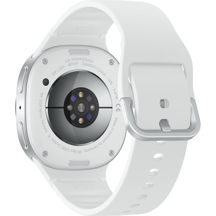 Смарт-годинник Samsung Galaxy Watch8 40 mm Silver (SM-L320NZSA)
