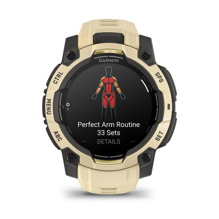 Смарт-годинник Garmin Instinct 3 45mm AMOLED Citrine with Citrine Band (010-02936-02)