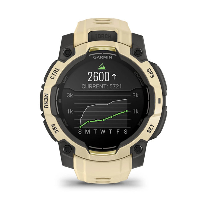 Смарт-часы Garmin Instinct 3 45mm AMOLED Citrine with Citrine Band (010-02936-02)