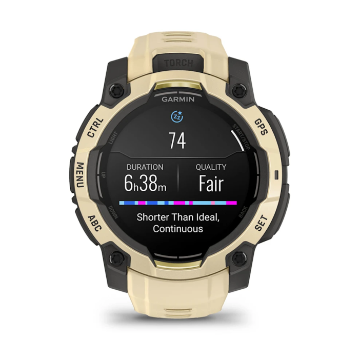 Смарт-годинник Garmin Instinct 3 45mm AMOLED Citrine with Citrine Band (010-02936-02)