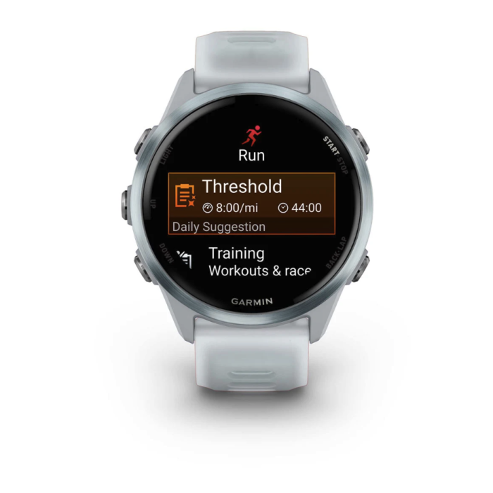 Смарт-часы Garmin Forerunner 570 42mm Cloud Blue Aluminum w. Translucent Whitestone/Cloud Blue Band (010-02970-01/41)