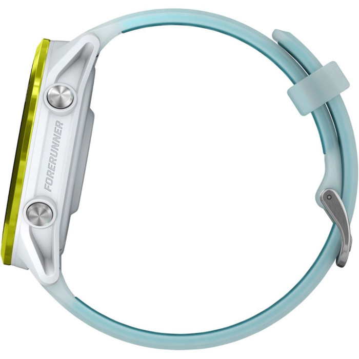 Смарт-часы Garmin Forerunner 570 47mm Amp Yellow Aluminum w. Translucent Whitestone/Turquoise Band (010-02971-01)