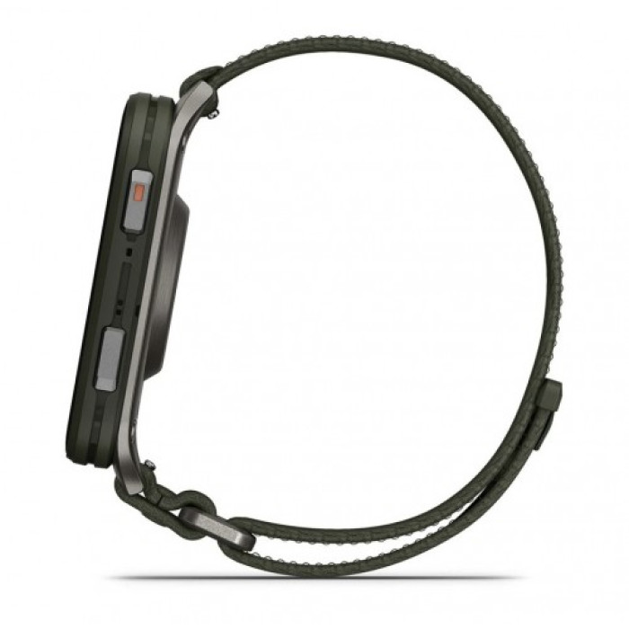 Смарт-годинник Garmin Venu X1 Black with Slate Titanium Caseback and Black ComfortFit Nylon Band (010-02980-00/02) Уцінка. Пошкоджена коробка