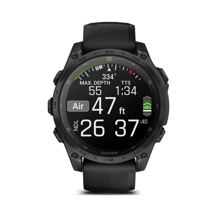 Смарт-годинник Garmin tactix 8 - 51 mm AMOLED Cerakote Slate Grey w. Applied Ballistics Ultralight (010-04553-00/01) 010-0