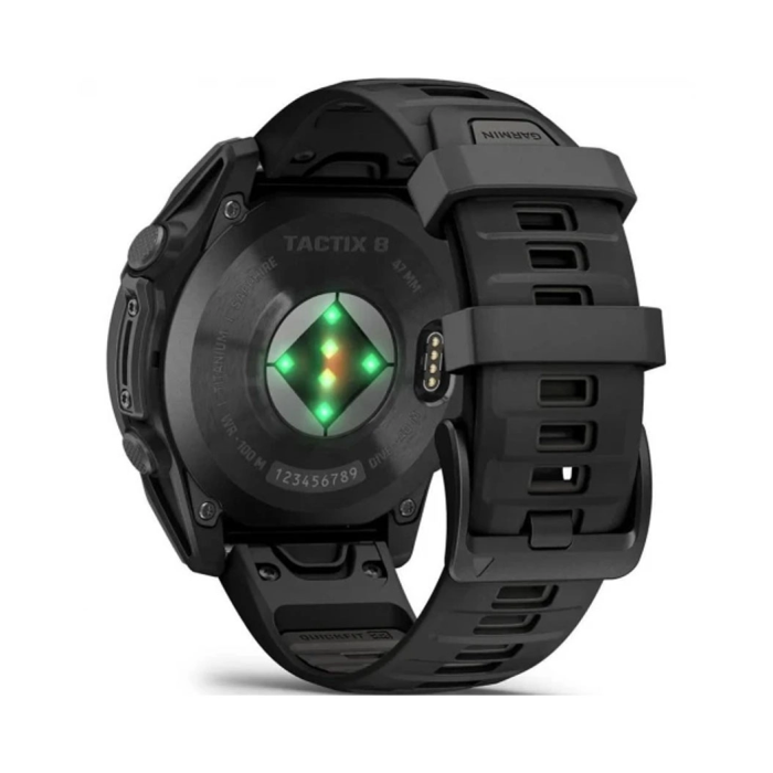 Смарт-годинник Garmin tactix 8 - 51 mm AMOLED Cerakote Slate Grey w. Applied Ballistics Ultralight (010-04553-00/01) 010-0