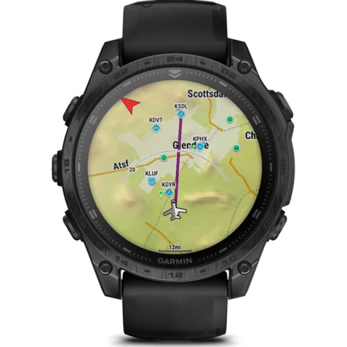 Смарт-часы Garmin tactix 8 - 47 мм AMOLED с приложением Applied Ballistics Ultralight Solver (010-03405-0001)