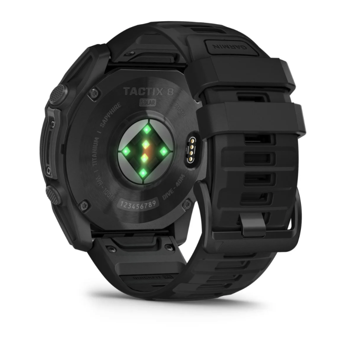 Смарт-годинник Garmin tactix 8 - 51 mm Solar Elite Includes Applied Ballistics Elite Solver (010-03407-10/11)