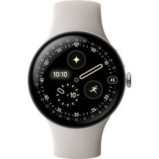 Смарт-часы Google Pixel Watch 4 41mm Wi-Fi Polished Silver Aluminum case / Porcelain Active Band