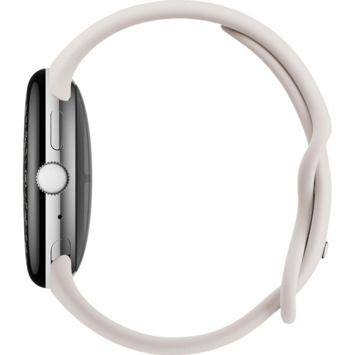 Смарт-годинник Google Pixel Watch 4 41mm Wi-Fi Polished Silver Aluminum case / Porcelain Active Band