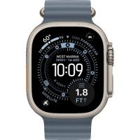 Смарт-годинник Apple Watch Ultra 3 GPS + Cellular 49mm Natural Tit. Case w. Anchor Blue Ocean Band (MEWH4)