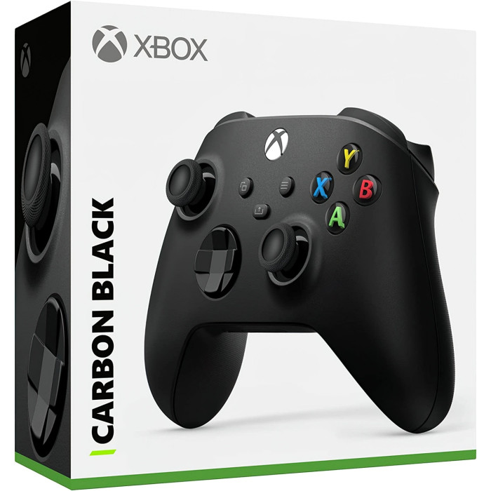 Геймпад Microsoft Xbox Series X | S Wireless Controller Carbon Black (XOA-0005, QAT-00001, QAT-00002, QAT-00007, QAT-0)