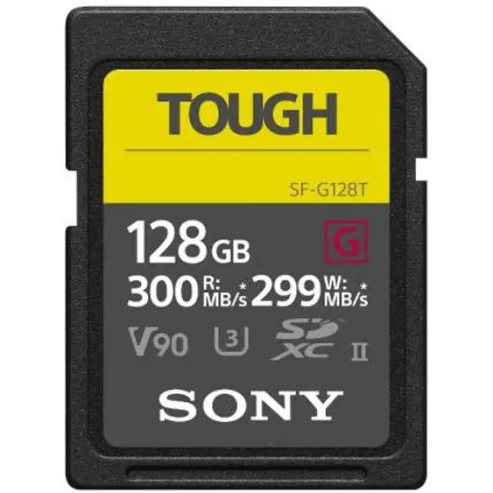 Карта пам'яті Sony 128 GB SDXC UHS-II U3 SF-G128