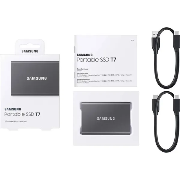 SSD накопичувач Samsung T7 4 TB (MU-PC4T0T/WW)