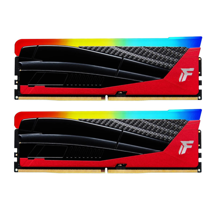 Пам'ять для настільних комп'ютерів Kingston FURY 48 GB (2x24GB) DDR5 8000 MHz Renegade RGB Limited Edition Red/Black (KF580C36RLAK2-48)
