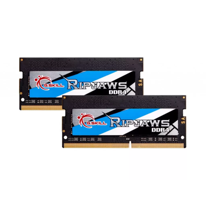 Пам'ять для ноутбуків G.Skill 64 GB (2x32GB) SO-DIMM DDR4 3200 MHz Ripjaws (F4-3200C22D-64GRS)