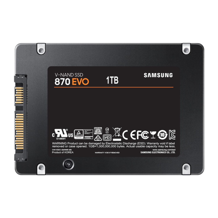 SSD накопичувач Samsung 870 EVO 1 TB (MZ-77E1T0B)
