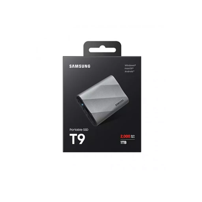 SD-накопитель Samsung T9 1 TB Gray (MU-PK1T0G)