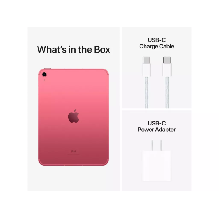 Apple iPad 10.9 2022 Wi-Fi + Cellular 64GB Pink (MQ6M3)