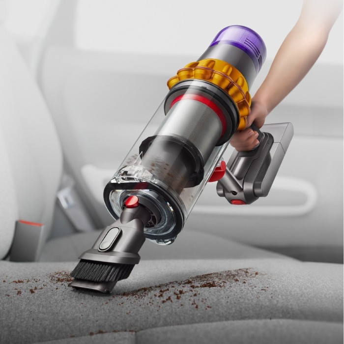 Вертикальный + ручной пылесос (2в1) Dyson V15 Detect Absolute 2023 Yellow/Nickel (446986-01)
