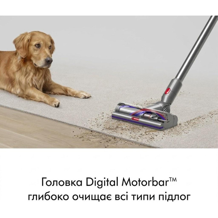 Вертикальний + ручний пилосос (2в1) Dyson V15 Detect Plus 240AW 3 Power Modes (481770-01)