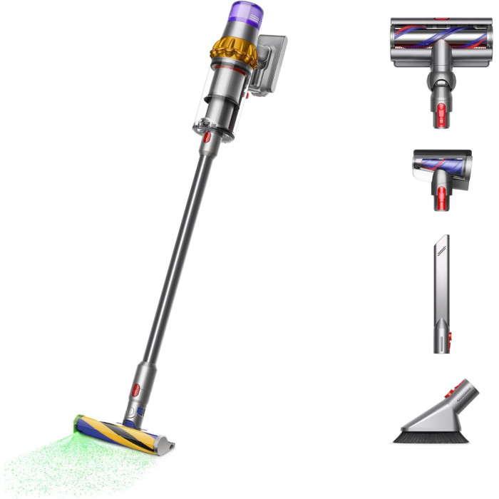 Вертикальный + ручной пылесос (2в1) Dyson V15 Detect Plus 240AW 3 Power Modes (481770-01)