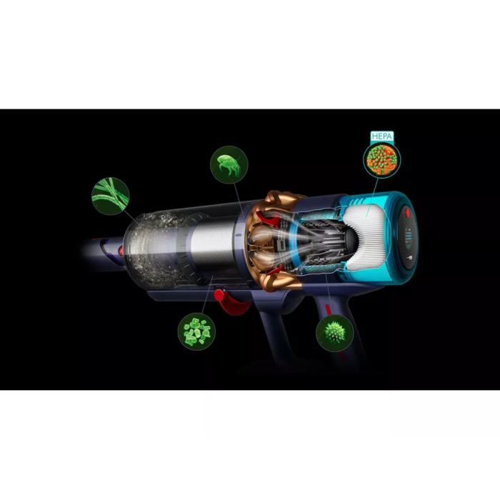 Вертикальний + ручний пилосос (2в1) Dyson Gen5detect Absolute (447329-01)