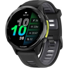 Смарт-годинник Garmin Forerunner 970 Carbon Gray DLC Titanium w. Black Case and Black/Translucent W. Band (010-02969-00/10)
