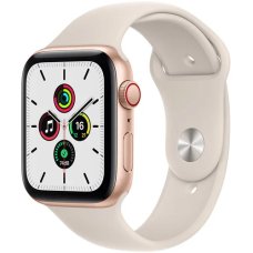 Apple Watch SE GPS + Cellular 40mm Gold Aluminum Case w. Starlight S. Band (MKQN3) (НОВИЙ, БЕЗ КОРОБКИ)