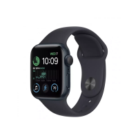 Apple Watch SE 2 GPS 40mm Midnight Aluminum Case w. Midnight S. Band - S/M (MNT73)