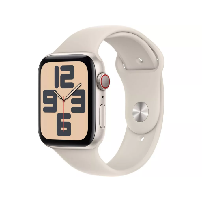 Apple Watch SE 2 GPS 40mm Starlight Aluminium Case w. Starlight Sport Band - M/L (MXEG3)