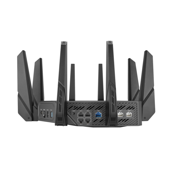 Бездротовий маршрутизатор (роутер) ASUS ROG Rapture GT-AXE16000 (90IG06W0-MU2A10)