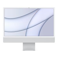 Apple Certified Refurbished 24" iMac Apple M1 Chip with 8‑Core CPU and 8‑Core GPU, 16 RAM, 256 SSD - Silver (G12Q0LL/A) (new Z12Q000NR)