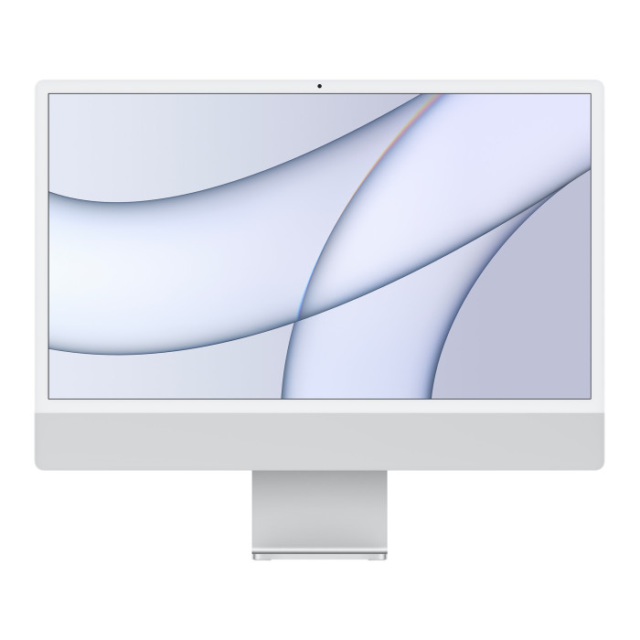Apple Certified Refurbished 24" iMac Apple M1 Chip with 8‑Core CPU and 8‑Core GPU, 16 RAM, 256 SSD - Silver (G12Q0LL/A) (new Z12Q000NR)