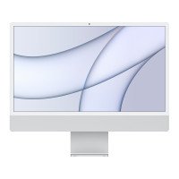 Apple Certified Refurbished 24" iMac Apple M1 Chip with 8‑Core CPU and 8‑Core GPU, 16 RAM, 256 SSD - Silver (G12Q0LL/A) (new Z12Q000NR)