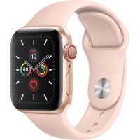 Apple Watch Series 5 LTE 40mm Gold Aluminum w. Pink Sand b. Gold Aluminum (MWWP2) A, Б/У