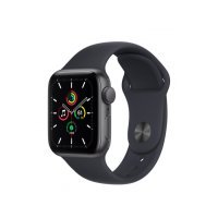 Apple Watch SE GPS 40mm Space Gray Aluminum Case w. Midnight S. Band (MKQ13)